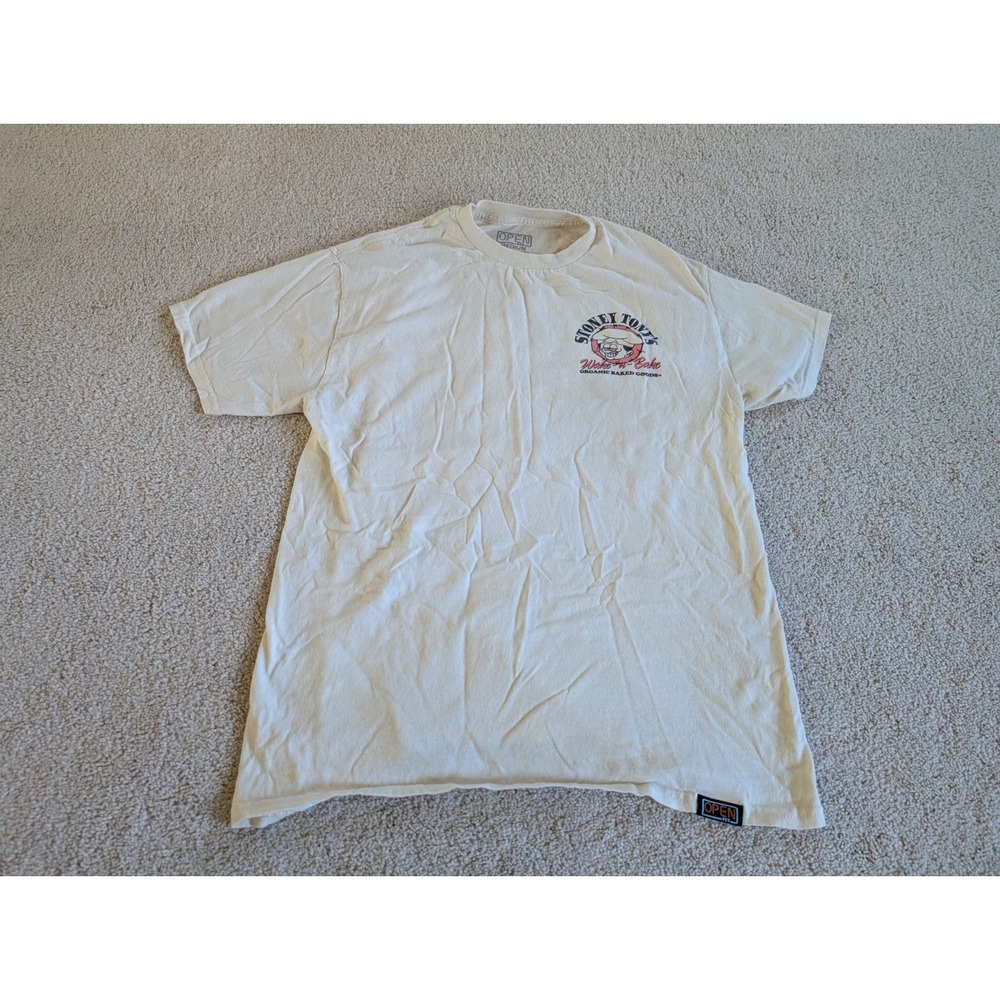 Stoney Tonys Zumiez White Streetwear Graphic T-Shirt Women's Medium